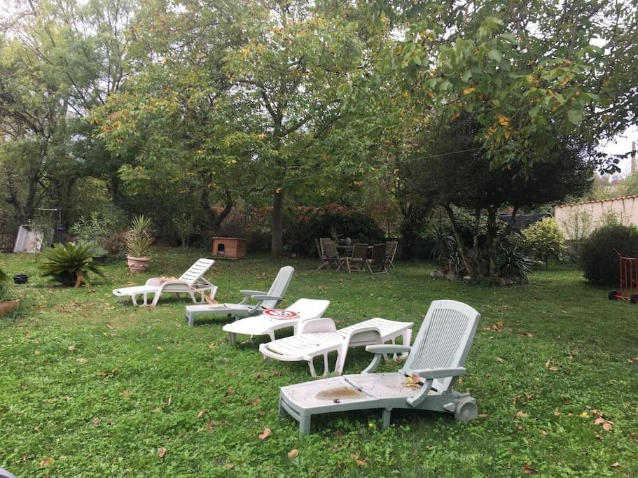 Chez-Sixtine Apartment Albon Bagian luar foto