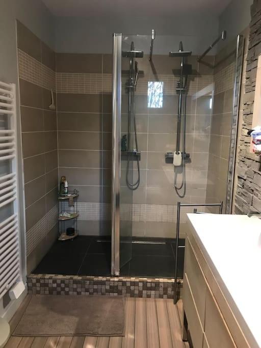 Chez-Sixtine Apartment Albon Bagian luar foto